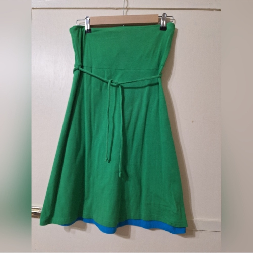 Strapless dress